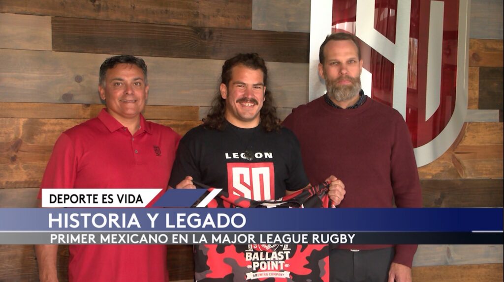 Alejandro Pradillo hace historia en la Major League Rugby de Estados Unidos.