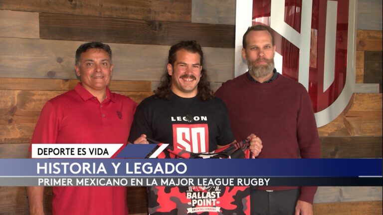 Alejandro Pradillo hace historia en la Major League Rugby de Estados Unidos.