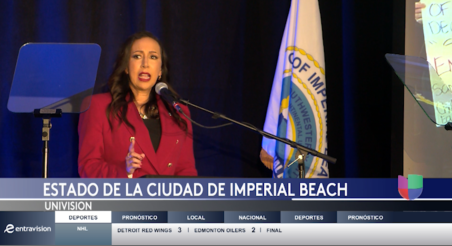  La alcaldesa Paloma Aguirre presenta su informe de gobierno: Avances, retos y el futuro de Imperial Beach