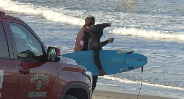 Reportan avistamiento de cadáver en Ocean Beach