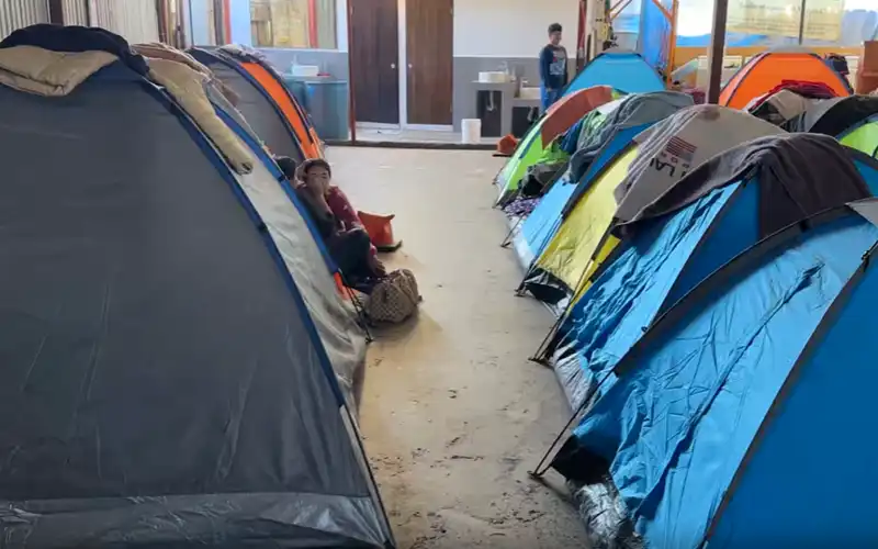 Hay menos migrantes en albergues de Tijuana