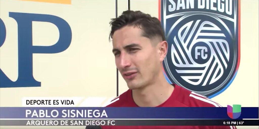 Pablo Sisniega, el arquero que liderará la portería de San Diego FC