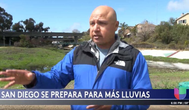 San Diego refuerza medidas ante riesgo de inundaciones por lluvias