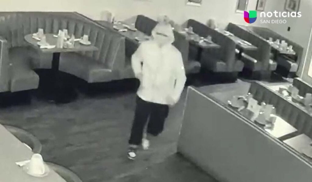Robo a tres restaurantes locales queda registrado en video
