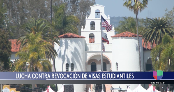 Revocan visas a estudiantes de la Universidad Estatal de San Diego