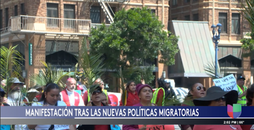 Cientos de feligreses alzan la voz por los migrantes