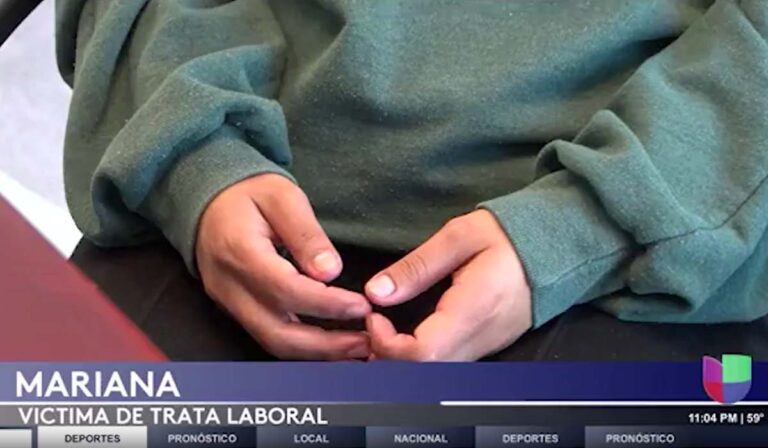 Mujer migrante es víctima de trata laboral