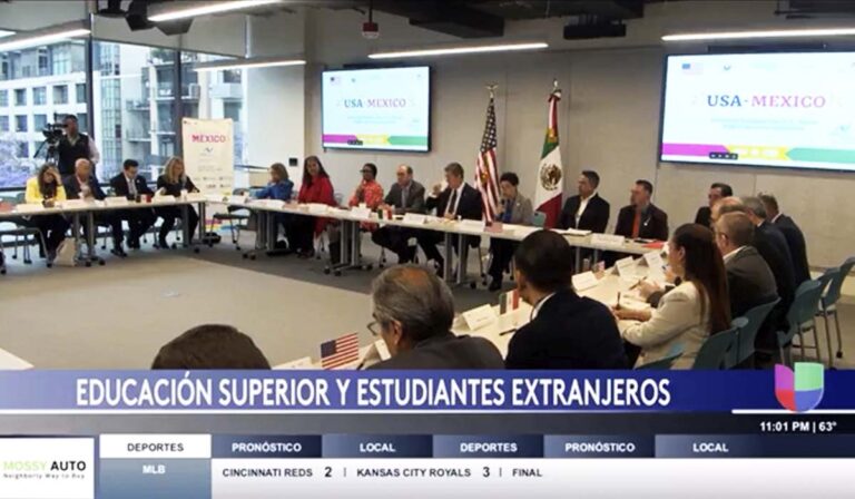 Abordan importantes tópicos sobre educación superior y estudiantes extranjeros