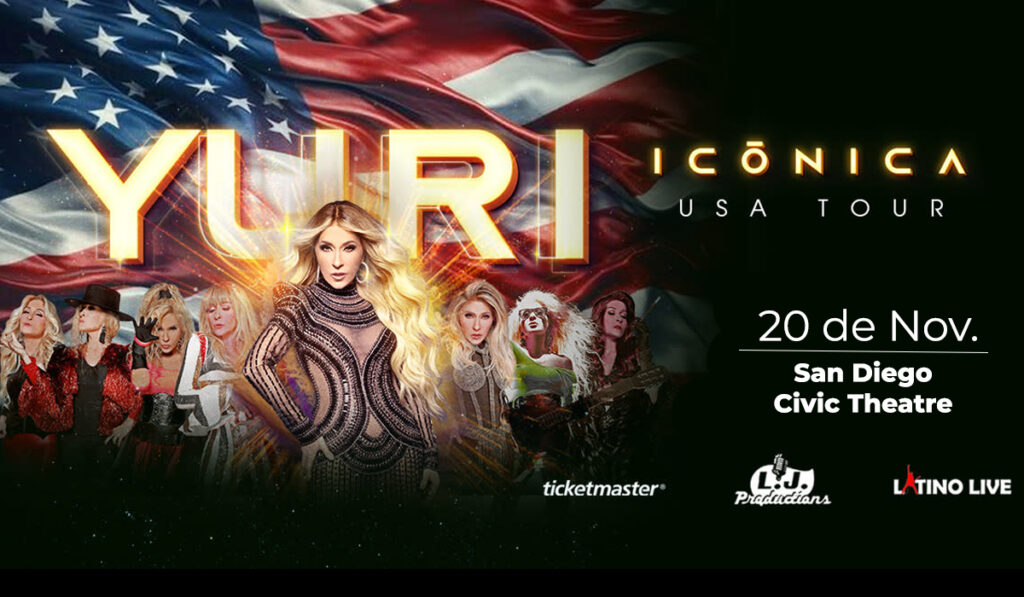 Gana Boletos Para El Concierto De Yuri En El San Diego Civic Theatre - Noticias Notivalle Gana Boletos Para El Concierto De Yuri En El San Diego Civic Theatre - Noticias Notivalle