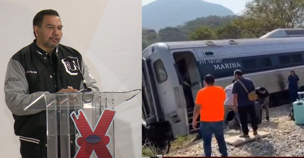 Alcalde de Juárez reconoce necesidad de mejorar comunicación tras accidente de tren en Oaxaca