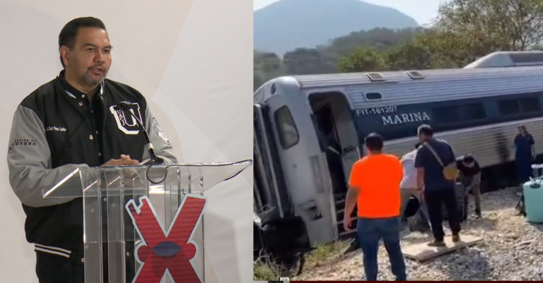 Alcalde de Juárez reconoce necesidad de mejorar comunicación tras accidente de tren en Oaxaca