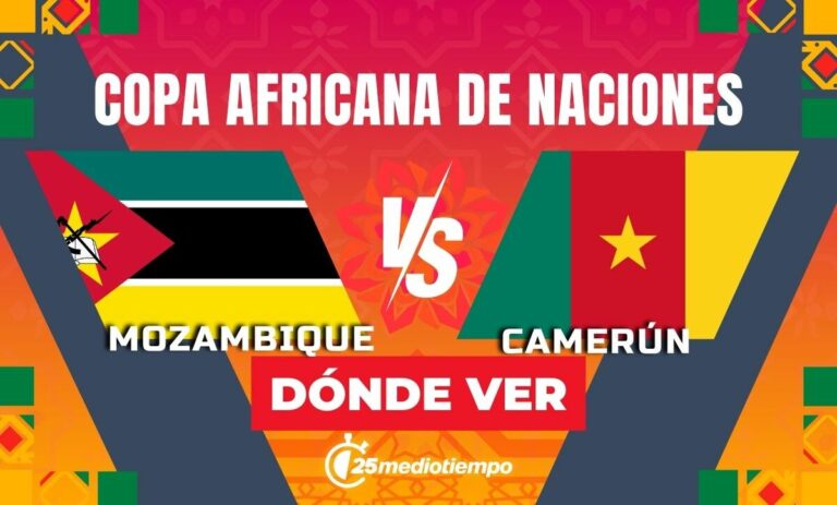 Copa Africana 2025: Cómo ver EN VIVO Mozambique vs. Camerún y su horario