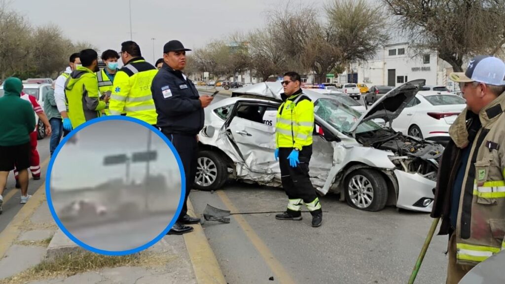 Impactante VIDEO del choque en el Periférico de Torreón: ¡no podrás creer lo que sucedió!