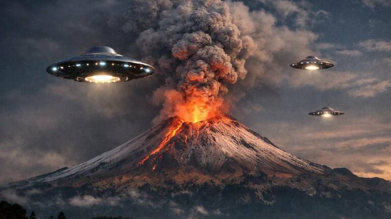 Ovnis sobre el Popocatépetl: Avistamientos de Objetos Luminosos Generan Asombro