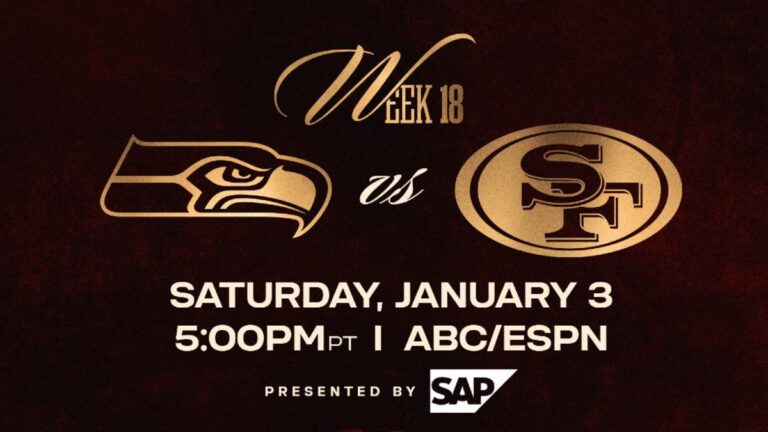 Seahawks vs 49ers: Transmisión en Vivo y Horario del Juego en la Semana 18 de la NFL