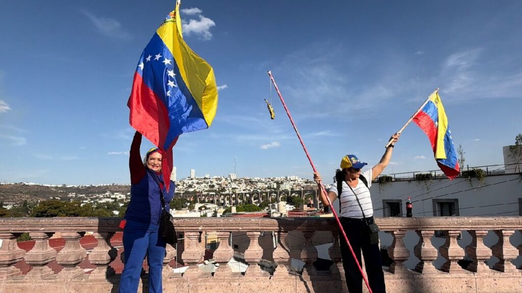 Detención de Nicolás Maduro: Venezolanos en Querétaro Celebran la Justicia