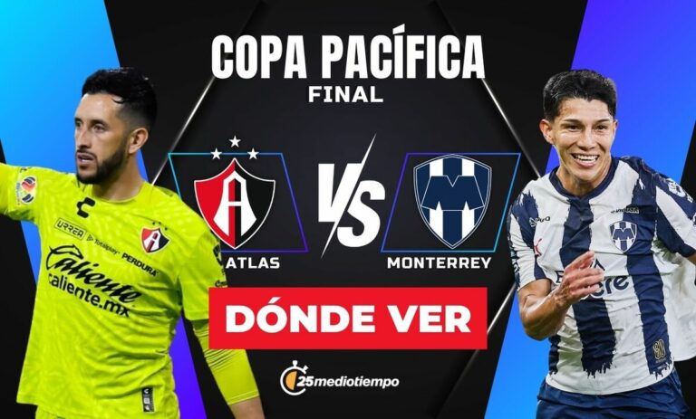 ¡No te pierdas la Final de la Copa Pacífica 2026 entre Atlas y Monterrey: Hora y Dónde Ver EN VIVO!
