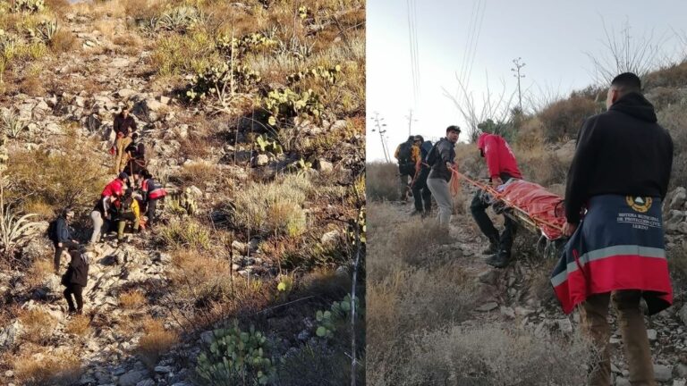 Accidente de Senderismo en el Cerro de las Noas: Fractura de Tobillo Requiere Atención Médica