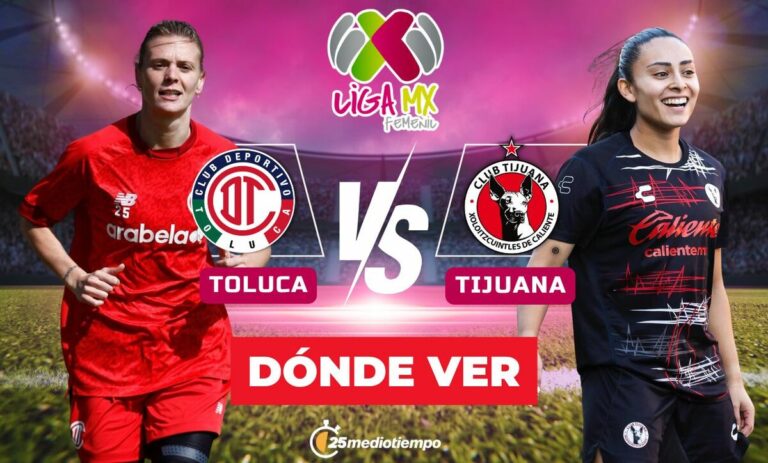 Toluca vs. Tijuana: Horario y dónde ver EN VIVO el emocionante partido de la Liga MX Femenil 2026