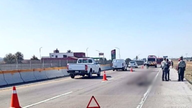 Tragedia ciclista: Hombre arrollado en la Autopista Puebla-Orizaba