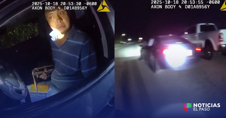 Hombre Arrestado en El Paso Tras Huir de un Agente del Alguacil