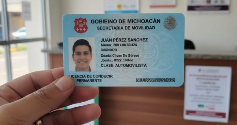 Guía Completa para Tramitar tu Licencia de Conducir Permanente en Michoacán en 2026