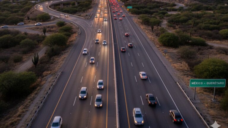 Autopista México-Querétaro: Últimas Noticias en Vivo sobre Tráfico y Cierres Viales