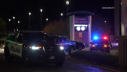 Tiroteo en Oceanside deja hombre herido cerca de preparatoria
