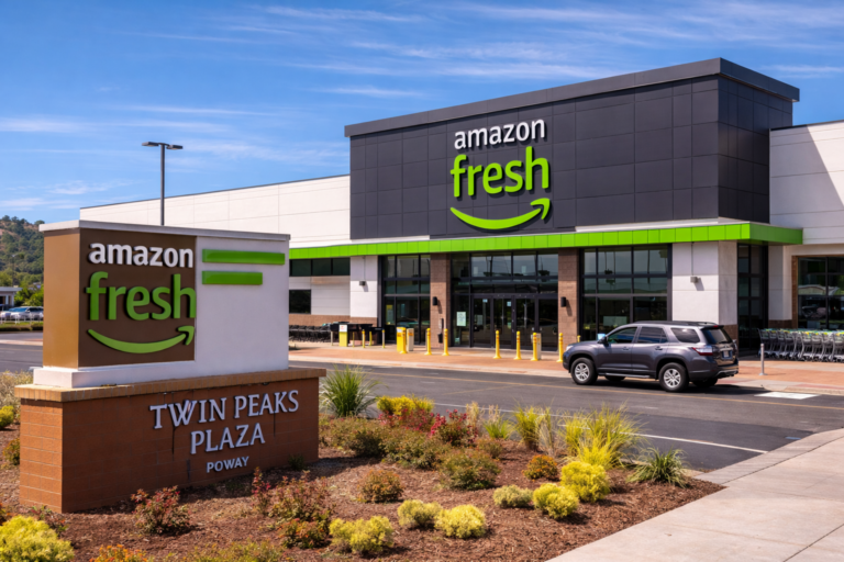 Amazon cerrará todas sus tiendas Amazon Fresh y Amazon Go incluida la de Poway