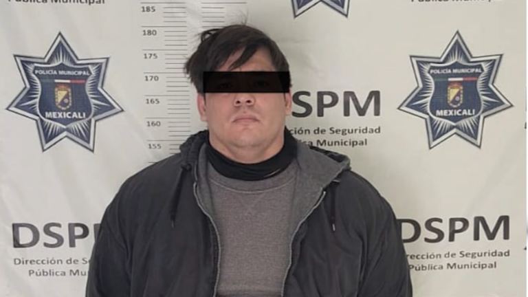 Detención en Mexicali: Hombre vinculado a robos violentos en tiendas de autoservicio