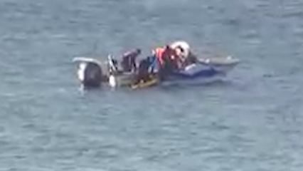 Rescatan a surfista tras ser arrastrada por la corriente en Sunset Cliffs