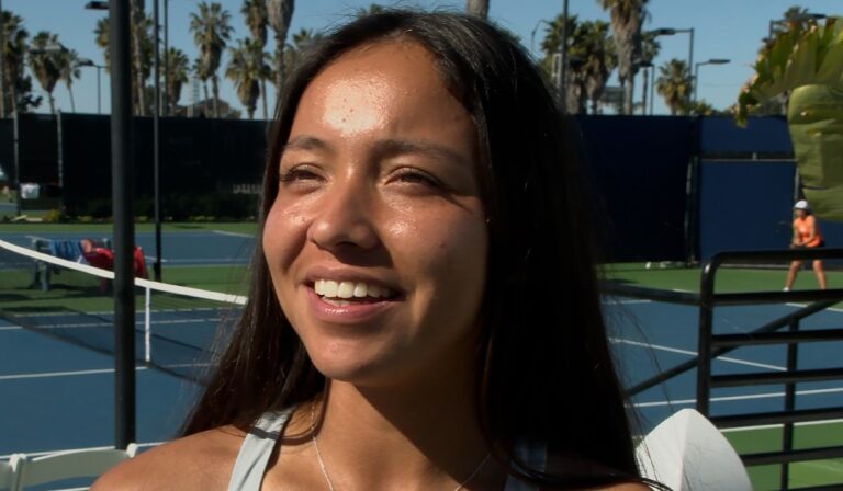 Midori Castillo Meza, talento que se abre camino en el tenis profesional