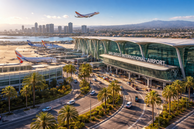 Aeropuerto de San Diego rompe récord histórico de pasajeros