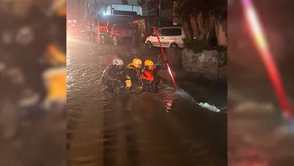 Rescatan a menor arrastrada por la corriente en Tijuana