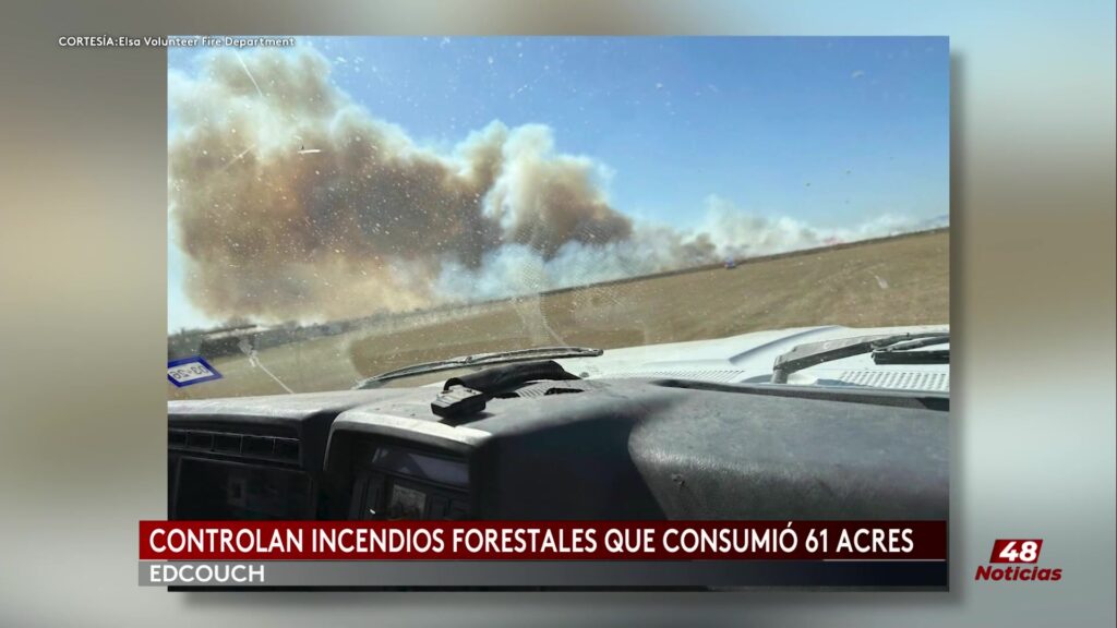 Incendio Forestal Controlado en Edcouch: Respuesta Rápida y Efectiva de Emergencia