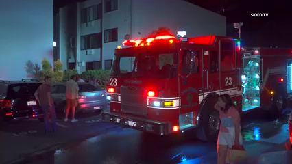 Incendio en complejo de apartamentos en Mission Valley deja daños y dos personas afectadas