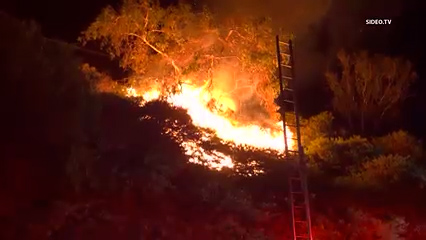 Incendio de vegetación moviliza a bomberos en Chula Vista