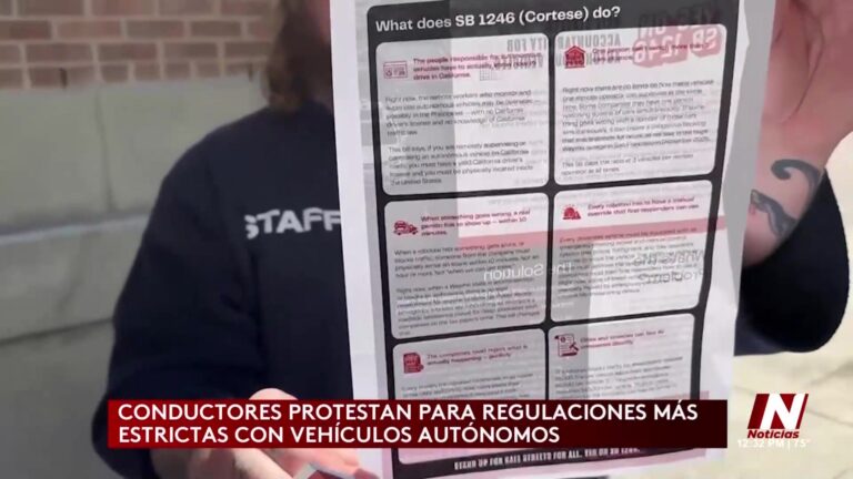California: Conductores De Ride-Sharing Protestan Contra Vehículos Autónomos