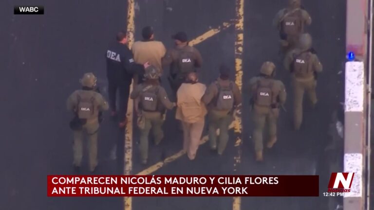 Nicolás Maduro Y Silia Flores Enfrentan La Justicia Estadounidense