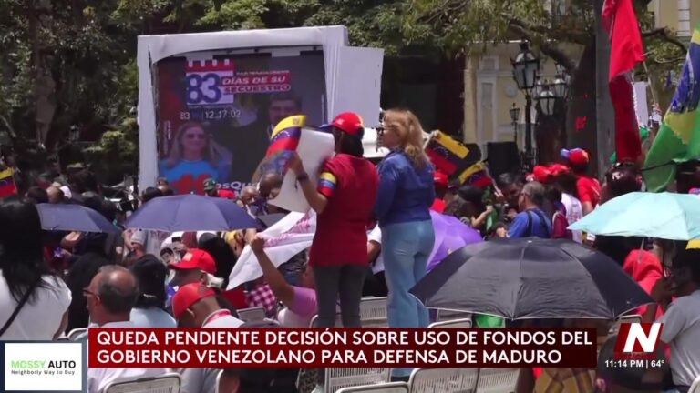 Audiencia De Nicolás Maduro Y Esposa En EE.UU.
