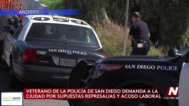 Veterano Policía De San Diego Demanda Por Represalias