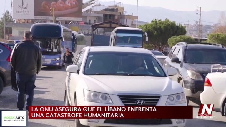 Crisis Humanitaria En Líbano Por Conflictos Recientes
