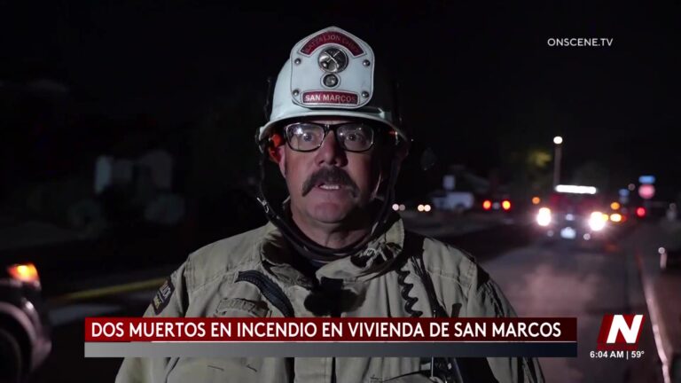 Incendio Mortal En San Marcos Causa La Muerte De Dos Personas