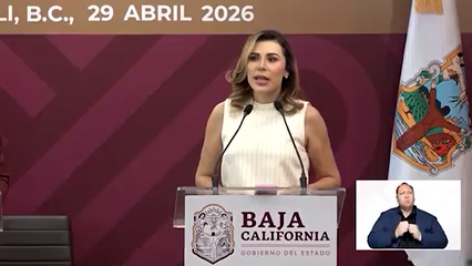 Gobernadora de Baja California descarta convenio con EE.UU. para combatir el crimen
