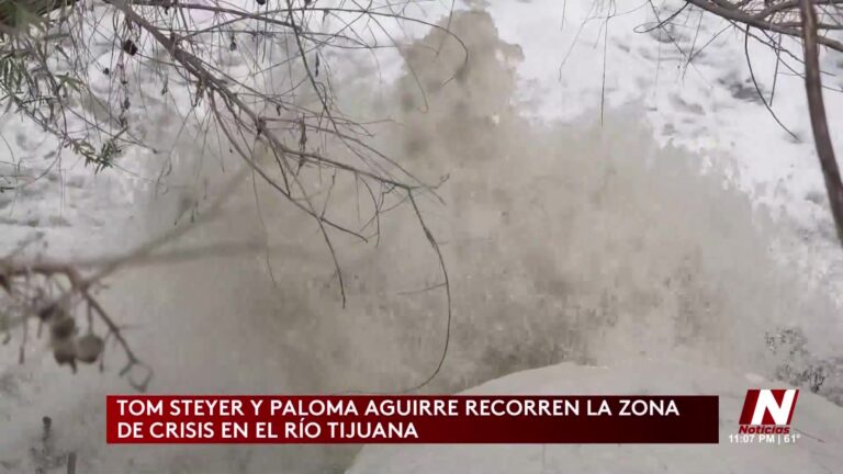Tom Steyer Recorre El Río Tijuana: Aspirante A Gobernador De California
