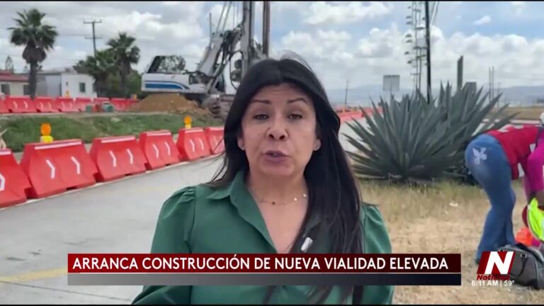 Nuevo Viaducto En Tijuana: Conexión Estratégica En Progreso