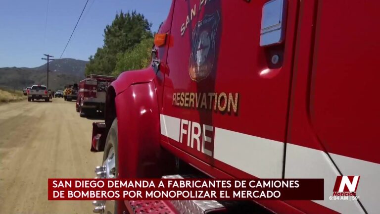 Demanda: La Ciudad De San Diego Lucha Contra El Monopolio En El Mercado De Camiones De Bomberos