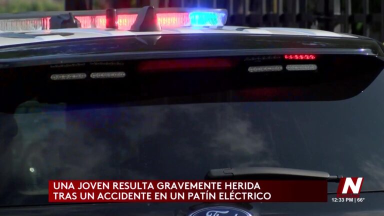 Joven Herida En Accidente De Patín Eléctrico