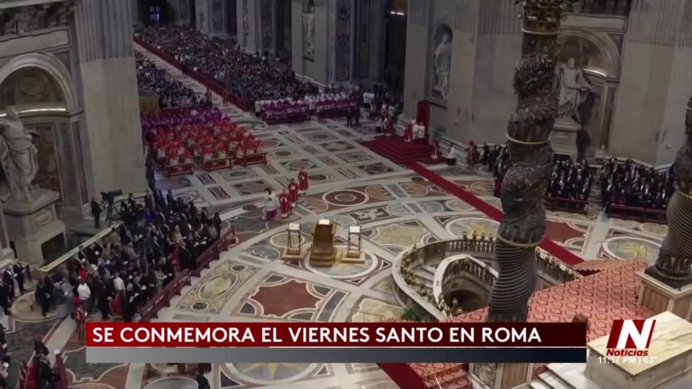 Papa León 14 Lidera El Vía Crucis En El Colosseo