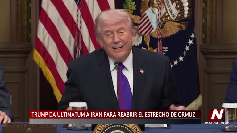 Trump Amenaza A Irán Con Ataques Si No Reabre El Estrecho De Hormuz